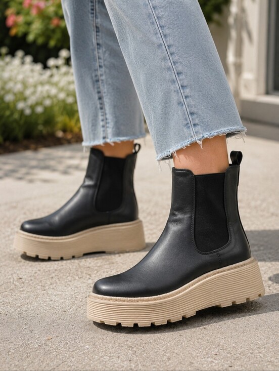 H&M Shoes - H&M High Profile Chelsea Boots